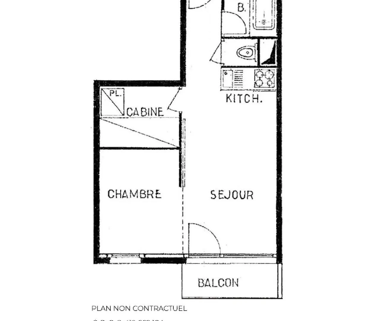 Residence Villaret - Studio Renove Sur Les Pistes Aux Menuires Mae-4234 圣马丁德贝尔维尔 公寓