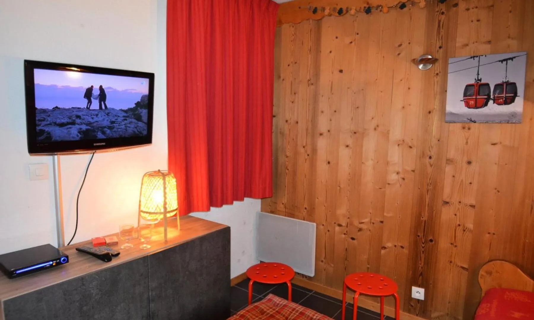 公寓 Residence Villaret - Studio Renove Sur Les Pistes Aux Menuires Mae-4234 圣马丁德贝尔维尔